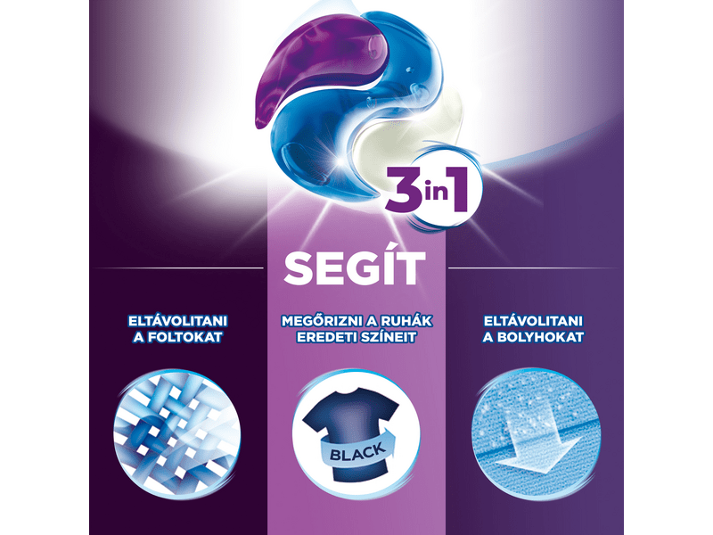 Coccolino Care mosókapszula 3x27db Black