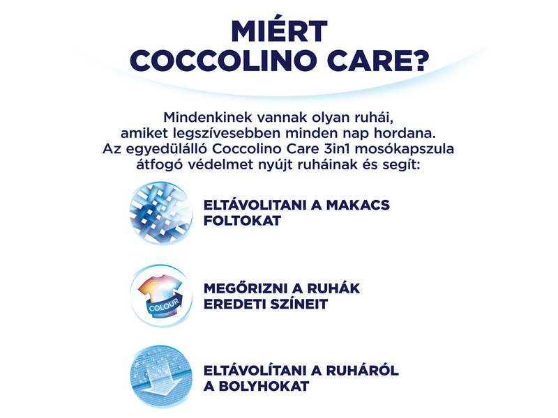 Coccolino Care mosókapszula 3x27db Black
