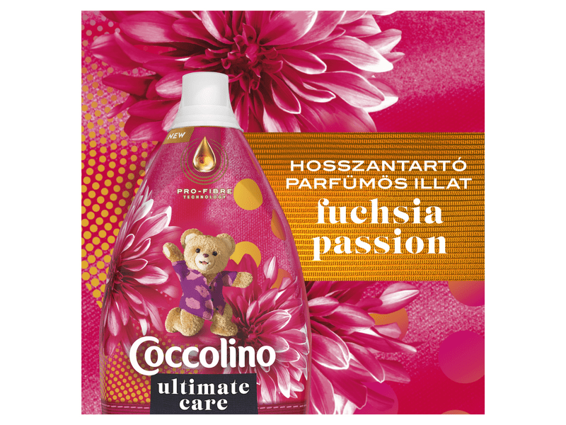 Coccolino Ultimate Care öblítő,Fuchsia Passion 870ml