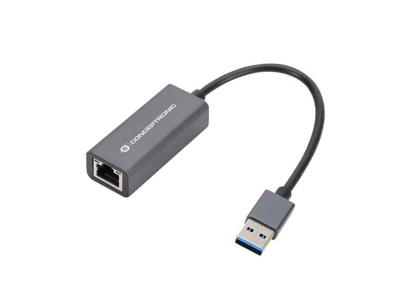 Conceptronic ABBY08G USB-A 3.0 - RJ-45 átalakító