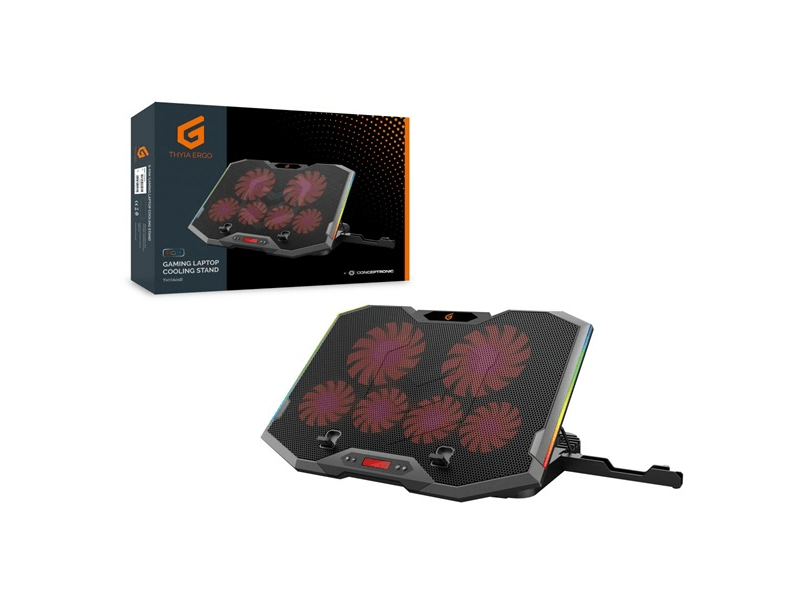 Conceptronic THYIA01B Notebook hűtőpad, 17