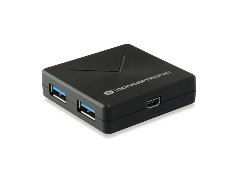 Conceptronic HUBBIES02B 4 portos USB 3.0 HUB