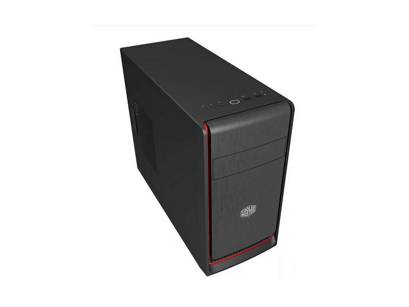 Cooler MasterBox E300L- MCB-E300L-KN5N-B00 Számítógépház, piros