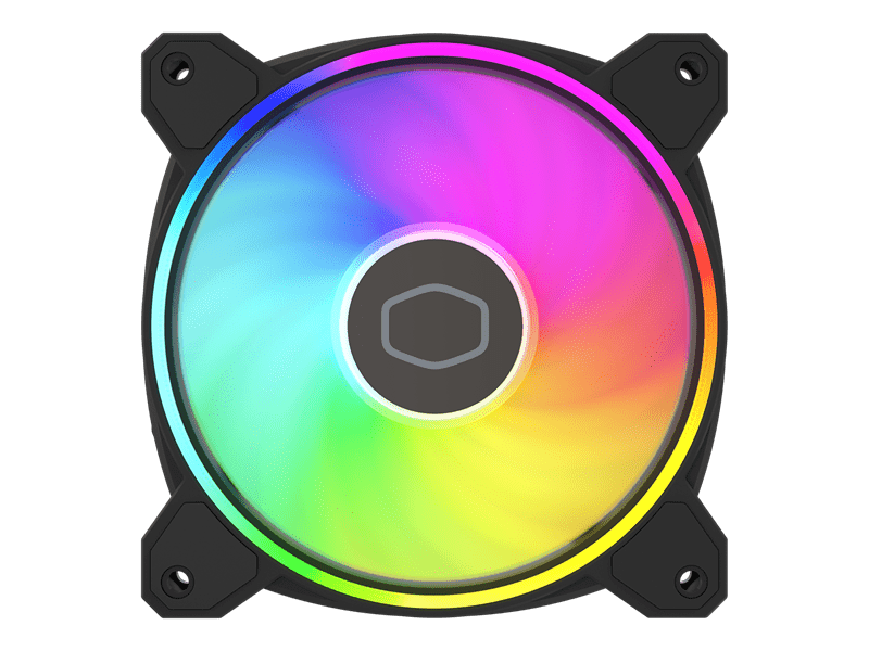 Cooler Master MasterFan MF120 Halo2 Ventilátor, fekete (MFL-B2DN-21NP2-R2)