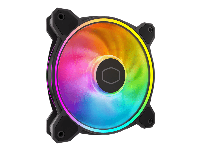 Cooler Master MasterFan MF120 Halo2 Ventilátor, fekete (MFL-B2DN-21NP2-R2)