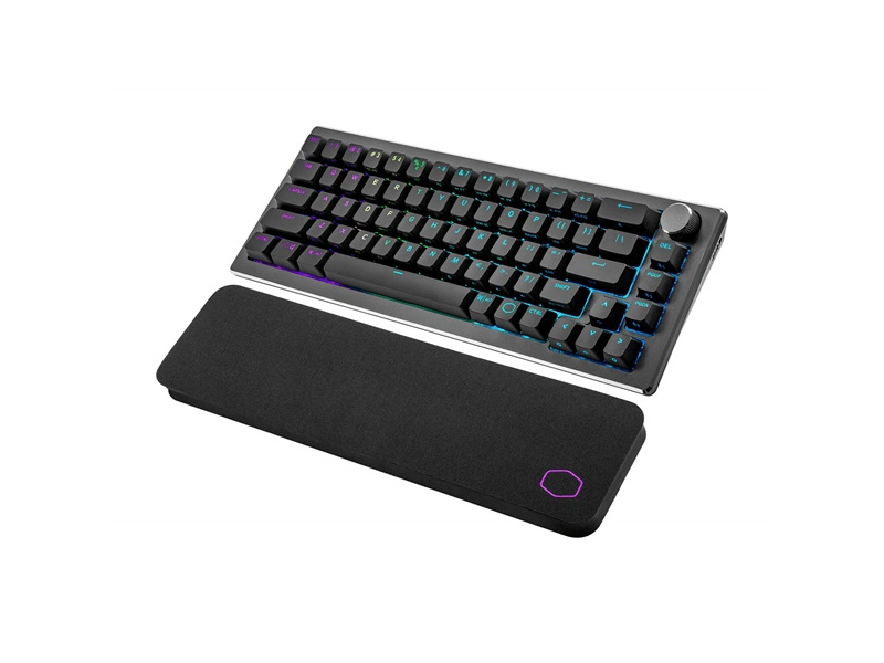 COOLER MASTER Vezeték Nélküli Billentyűzet CK721 65% RGB Mechanikus Gaming, Brown Switch, Space Grey, magyar