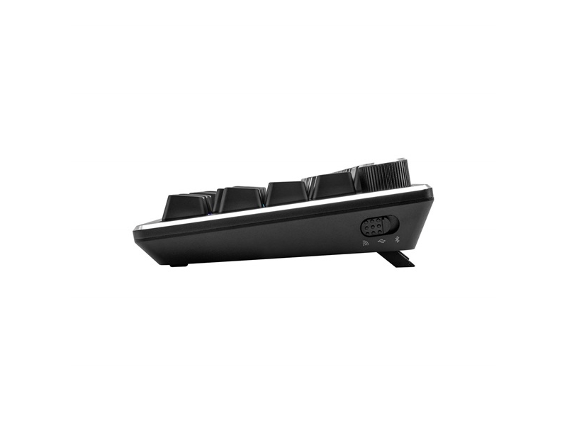 COOLER MASTER Vezeték Nélküli Billentyűzet CK721 65% RGB Mechanikus Gaming, Brown Switch, Space Grey, magyar