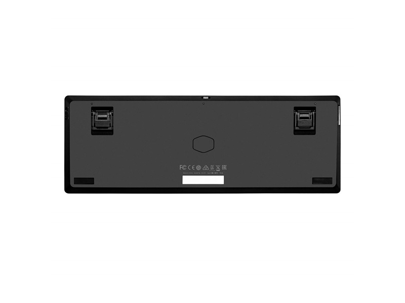 COOLER MASTER Vezeték Nélküli Billentyűzet CK721 65% RGB Mechanikus Gaming, Brown Switch, Space Grey, magyar