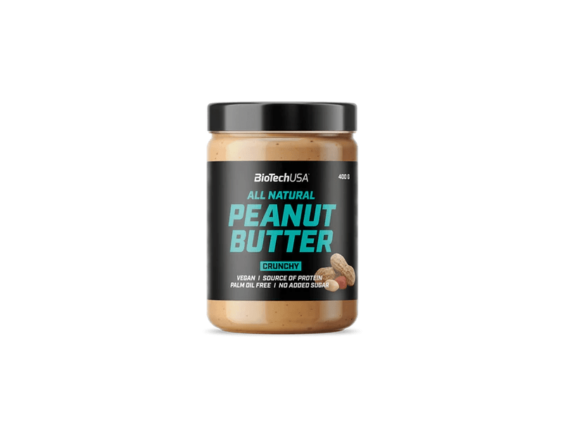 Biotech Peanut Butter Mogyoróvaj, Crunchy, 400 g