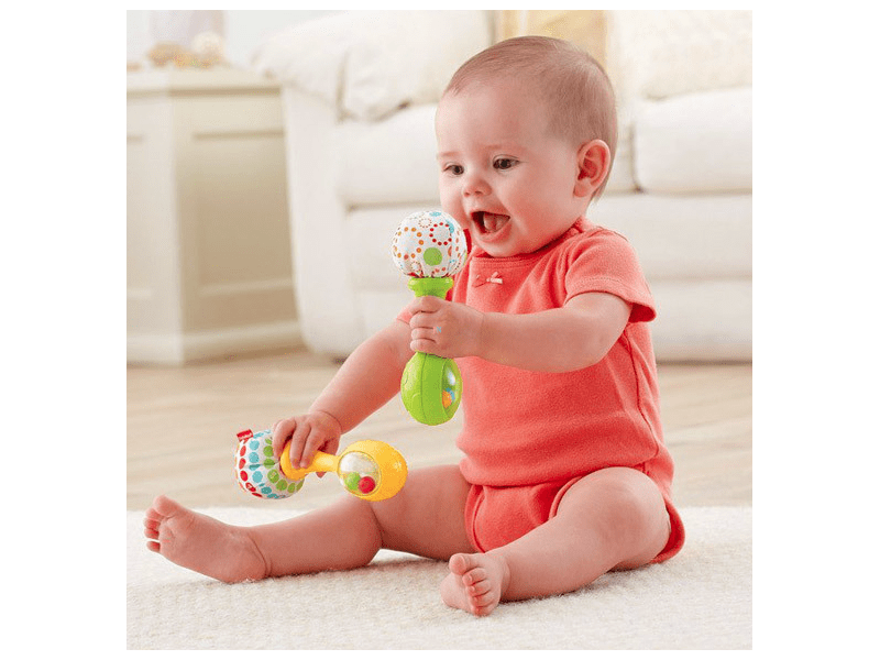 Fisher-Price Csörgő rumbatök bébijáték (BLT33)