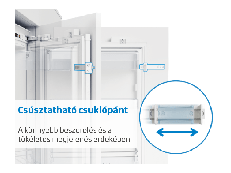 Beko BLSA210M3SN Beépíthető hűtőszekrény