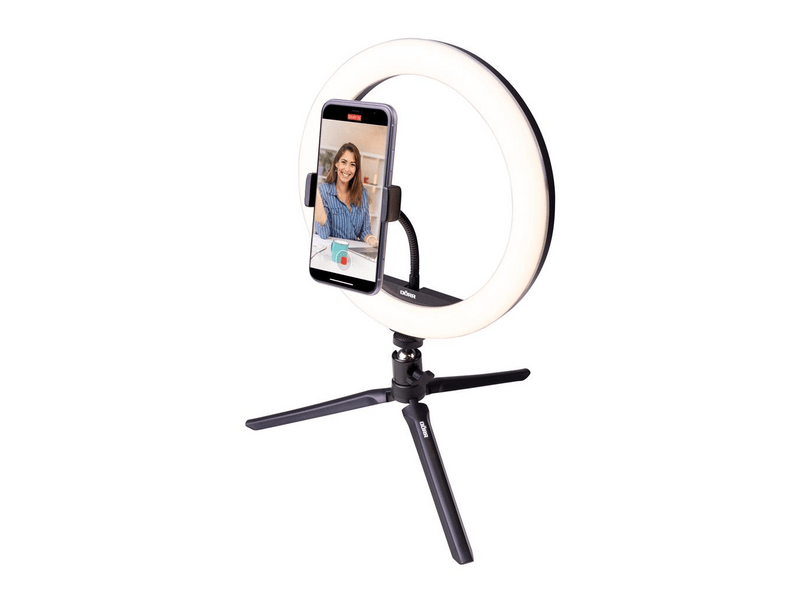 Dörr VL-26 RGB Vlog szett, körlámpa, állvány (371089)