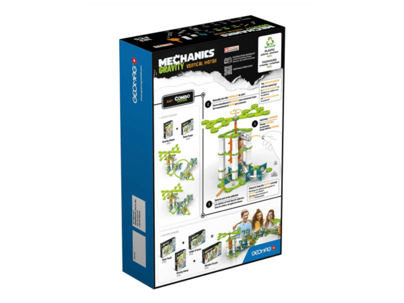 Geomag 20GMG00764 Mechanics Gravity vertical motor 183 db-os mágneses építőjáték