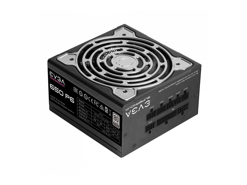 EVGA 220P60650X3 SuperNOVA 80+ Platinum Tápegység