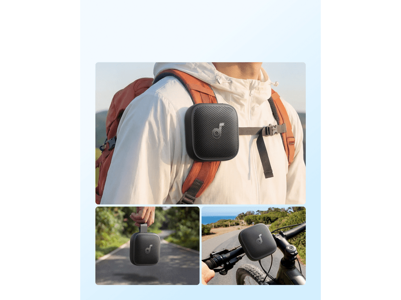 Anker Soundcore Boom Go 3i Bluetooth hangszóró, kék (D5103030)