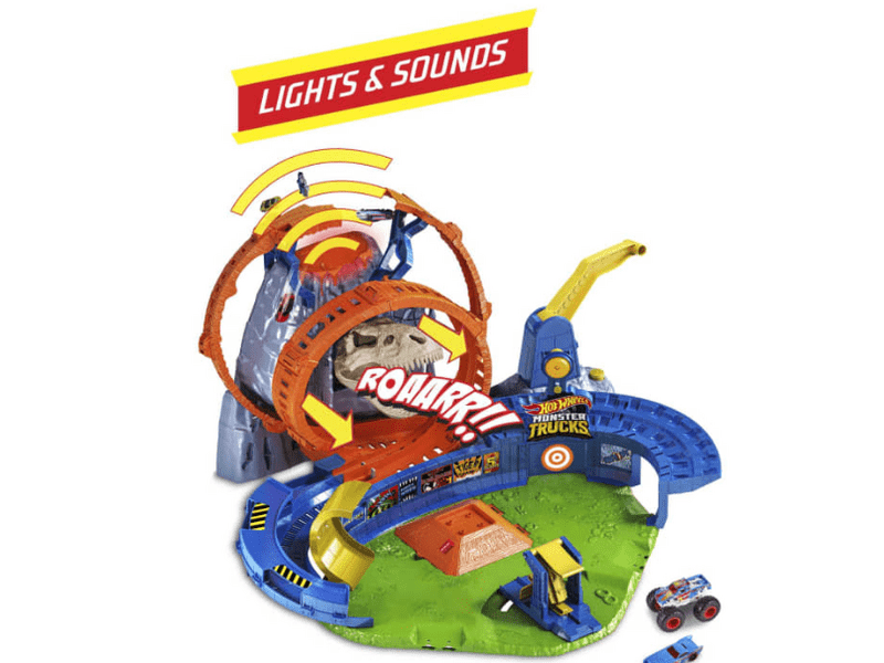 Hot Wheels Monster Trucks T-Rex Aréna (GYL14)