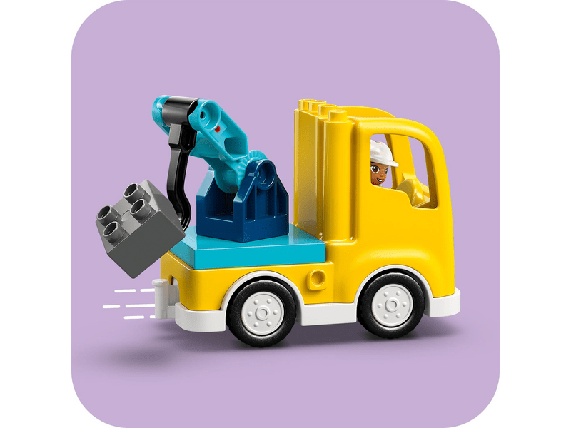 LEGO® DUPLO® Városi kalandok 3 az 1-ben építési munkagépek húsvéti játékok (10475)