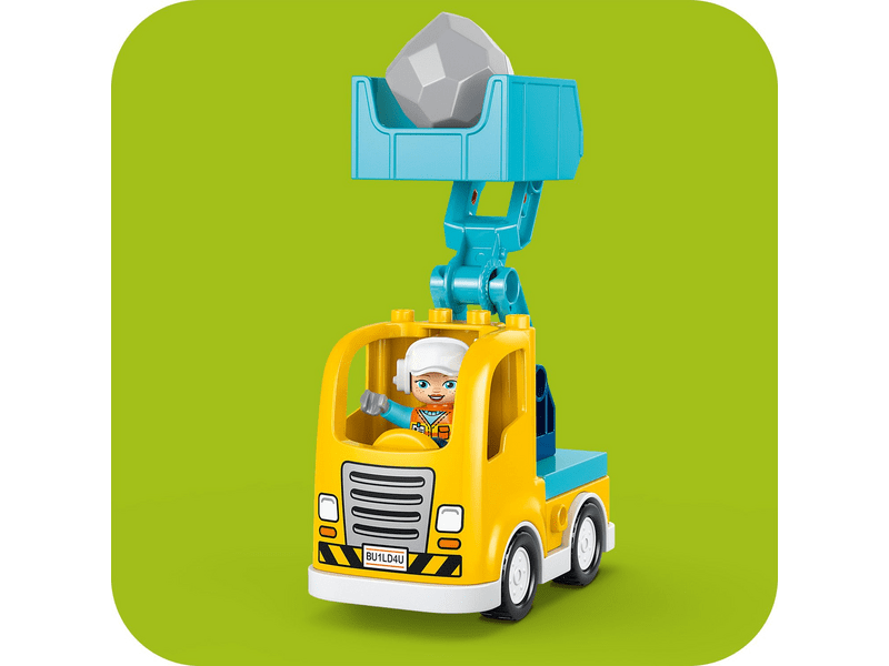 LEGO® DUPLO® Városi kalandok 3 az 1-ben építési munkagépek (10475)