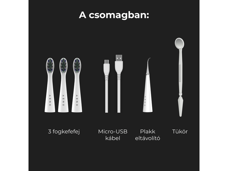 Aeno DB8 električna četkica za zube (ADB0008)