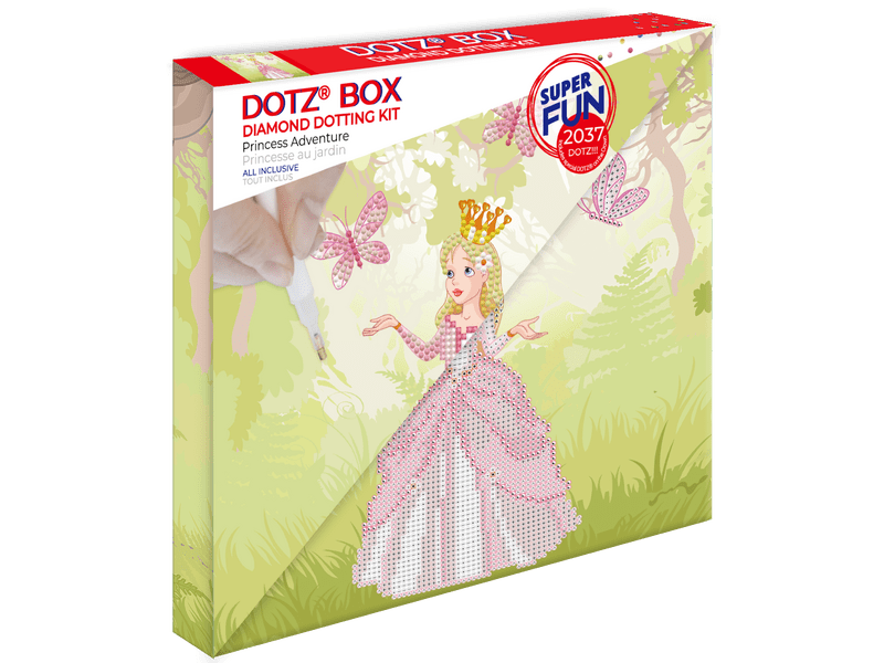 Diamond Dotz DotzBox Hercegnő nagy képkészítő készlet