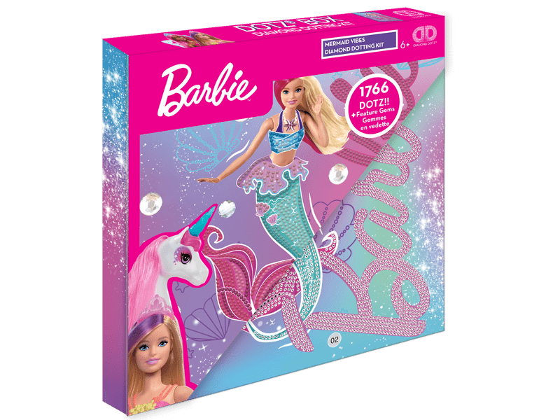 Diamond Dotz DotzBox Barbie nagy képkészítő készlet DBX.095