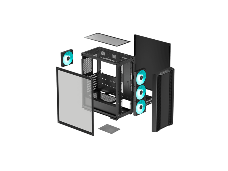 DeepCool CC560 V2 Számítógépház