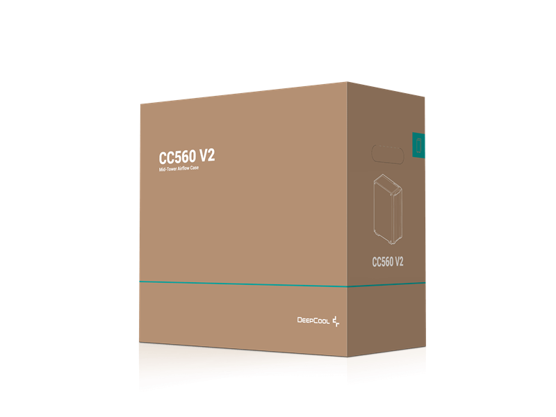 DeepCool CC560 V2 Számítógépház