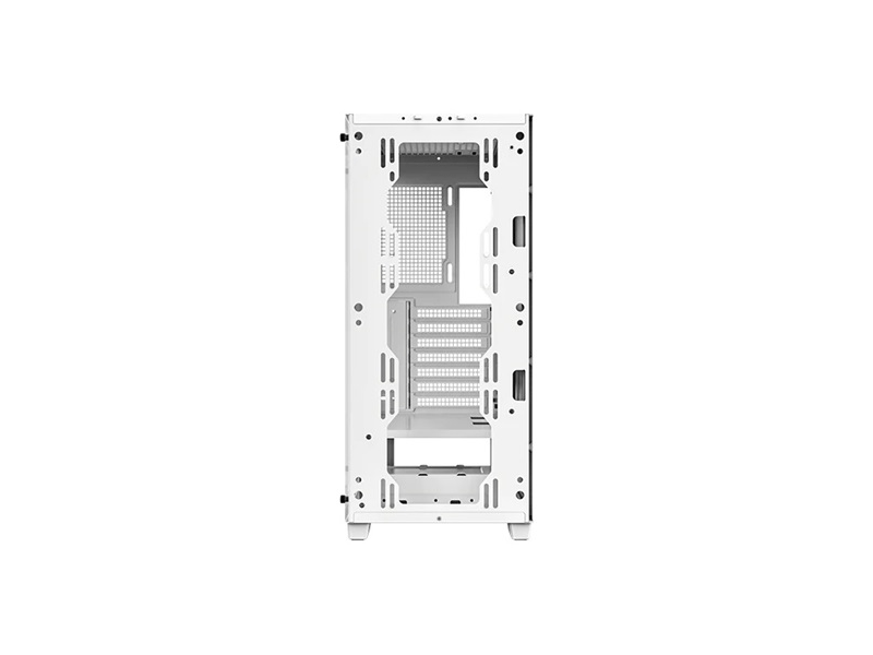DeepCool Számítógépház - CC560-100034 WH (fehér, ablakos, venti nélkül, Mini-ITX / Mico-ATX / ATX, 1xUSB3.0, 1xUSB2.0)