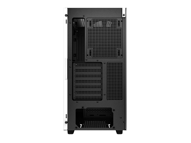 DeepCool Számítógépház - CH510 WH (fehér, ablakos, 1x12cm ventilátor, Mini-ITX / Micro-ATX / ATX / E-ATX, 2xUSB3.0)