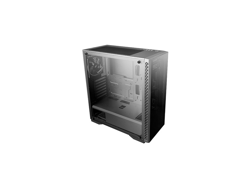 DeepCool Számítógépház - MATREXX 50 ADD-RGB 4F (fekete, ablakos, 4x12cm ventilátor, ATX, mATX, 1xUSB3.0, 2xUSB2.0)
