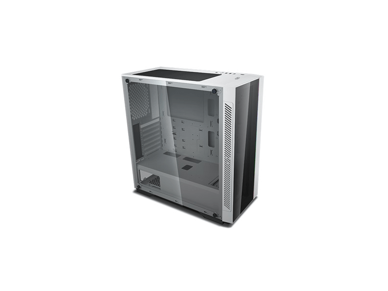 DeepCool Számítógépház - MATREXX 55 V3 ADD-RGB WH 3F (fehér, ablakos, 3x12cm ventilátor, ATX, mATX, 1xUSB3.0, 2xUSB2.0)