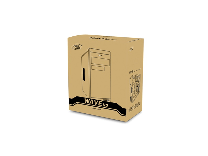 DeepCool WAVE V2 Számítógépház