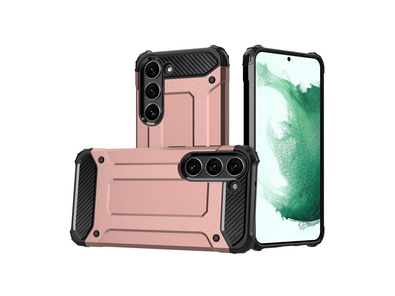 Gigapack Samsung Galaxy S23 Defender tok, rozéarany (134994)