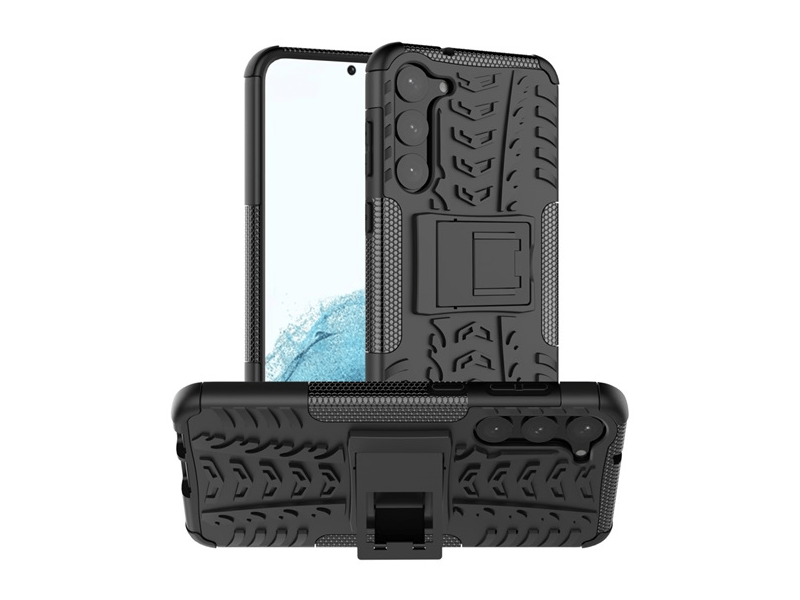 Gigapack Samsung S23 Plus Defender tok, fekete (GP-135595)