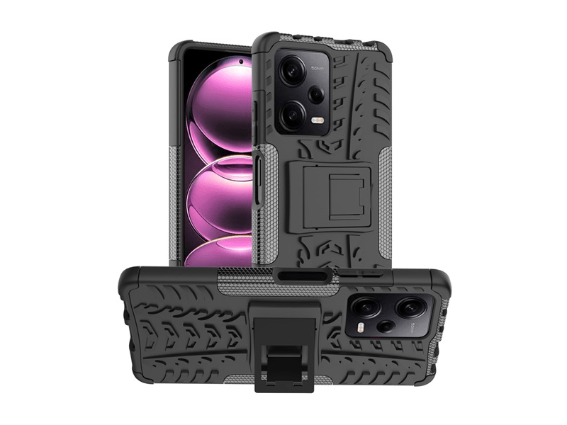 Gigapack Xiaomi Redmi Note 12 Pro 5G Defender tok, fekete (GP-136532)