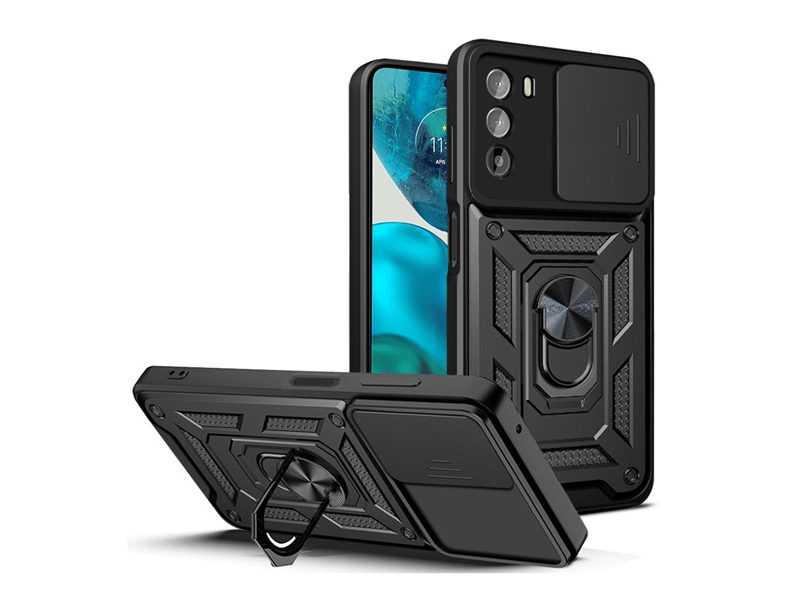Gigapack Motorola Moto G52/G82 Defender tok, fekete (GP-136547)