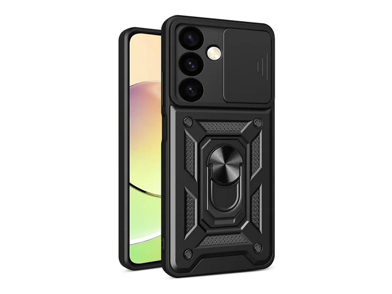 Gigapack Samsung Galaxy S24 Defender szilikon telefonvédő tok, fekete (GP-151217)