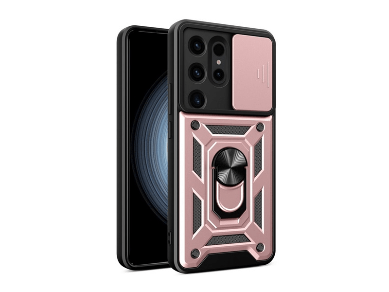 Gigapack Samsung Galaxy S24 Ultra Defender telefonvédő tok, rózsaszín (GP-151225)