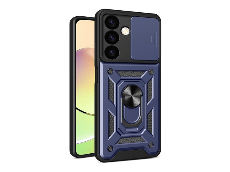 Gigapack Samsung Galaxy S24+ Defender szilikon telefonvédő tok, sötétkék (GP-151228)