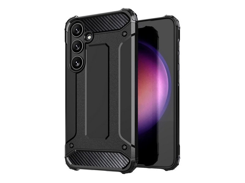 Samsung Galaxy S24 Defender szilikon telefonvédő tok, fekete (GP-150938)