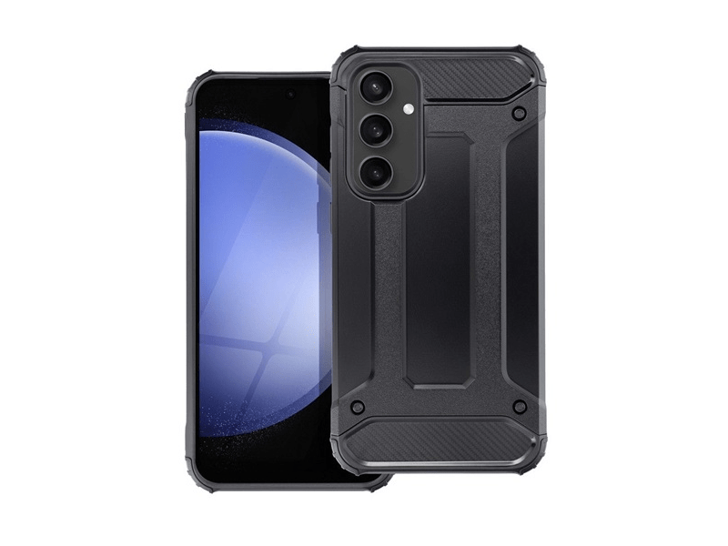 Gigapack Samsung Galaxy A35 Defender Szilikon telefonvédő tok, fekete (GP-154200)