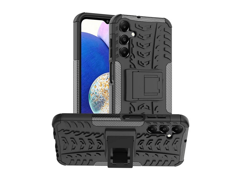 Gigapack Samsung Galaxy A15 Defender tok, fekete (154753)