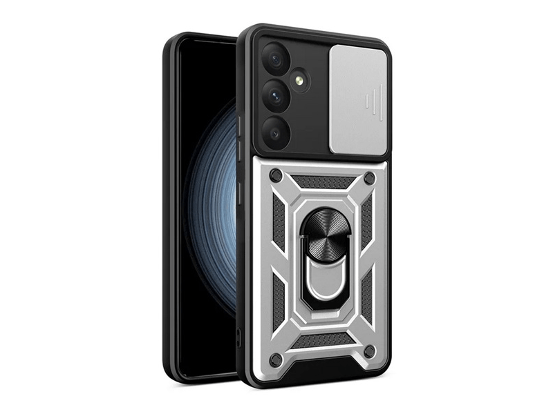 Gigapack Samsung Galaxy A55 Defender tok, ezüst (154757)