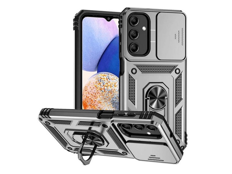 Gigapack Samsung Galaxy A15 Defender tok, ezüst (154758)