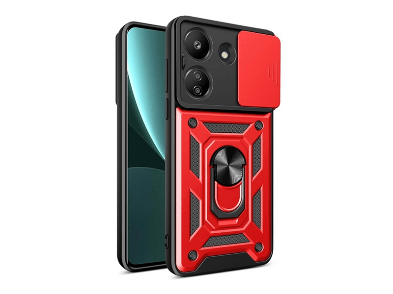 Gigapack Poco C65/Redmi 13C 4G Defender tok, piros (GP-154324)