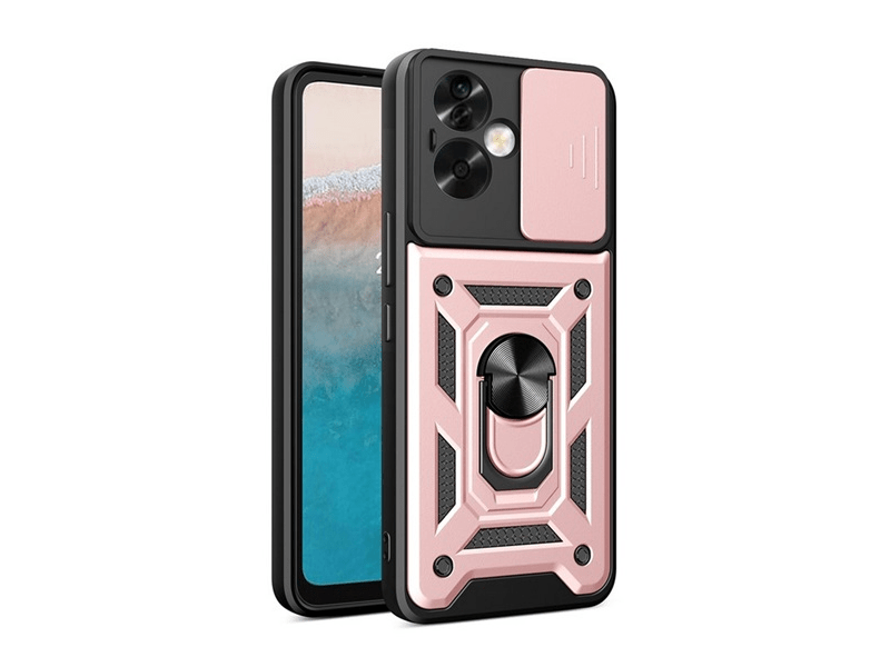 Gigapack Oppo A79 Defender szilikon telefonvédő tok, rózsaszín (GP-153703)