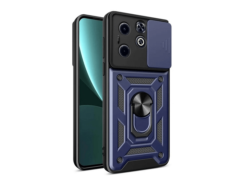 Gigapack Infinix Hot 40i 4G (X6528) Defender tok, sötétkék (GP-159232)