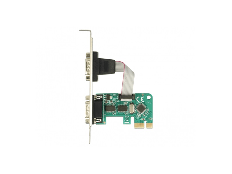 Delock PCI Express-kártya 2 x Soros RS-232