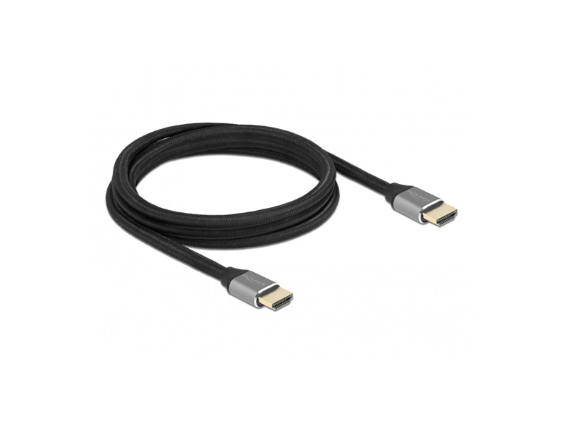 Delock HDMI 2.1 kábel 8K 60Hz tanúsítvánnyal, 2m