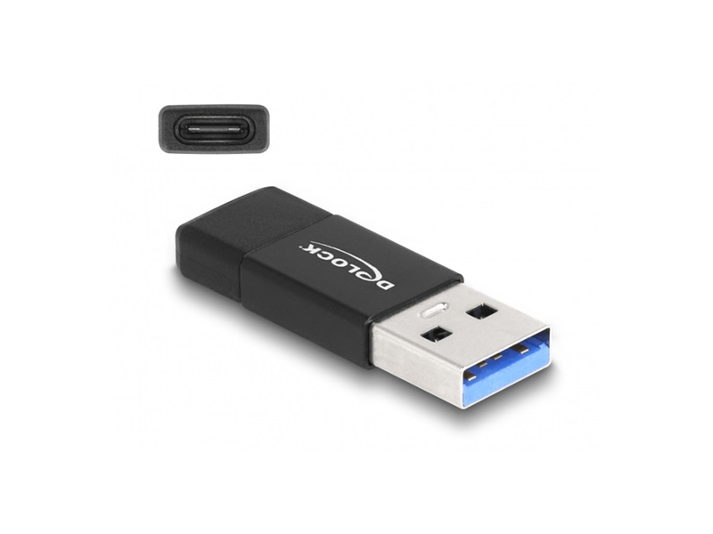 Delock 60001 USB 3.2 Gen 2 USB-A - USB Type-C adapter